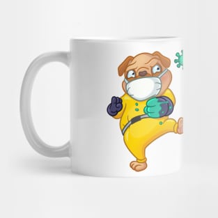 Mops DevOps Fight with COVID-19 Mug